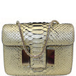 TOM FORD Sienna Python Chain Shoulder Bag Gold-US