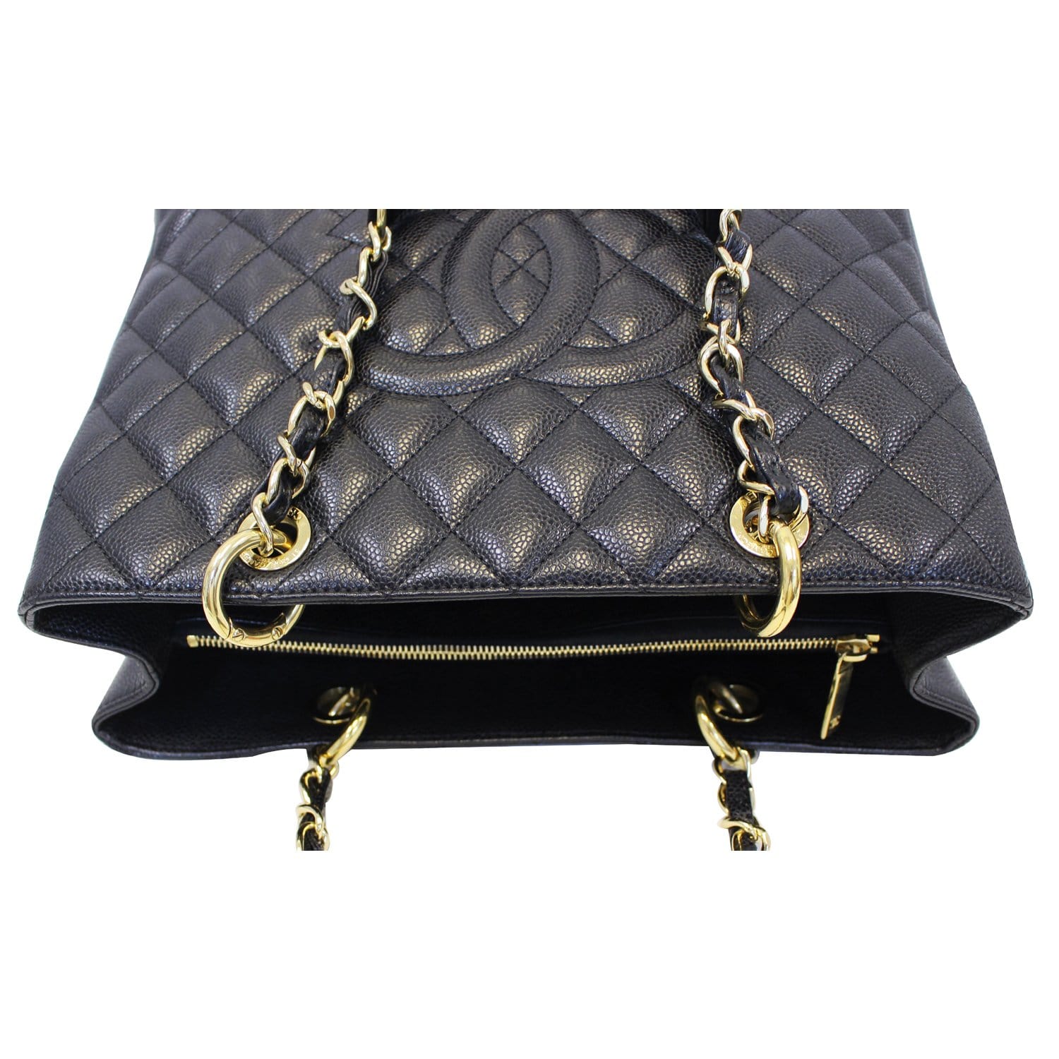 Chanel Grand Shopping Leather Black - Chanel Tote Bag