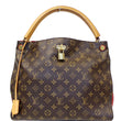 Louis Vuitton Gaia Handbag Monogram Canvas Shoulder Bag