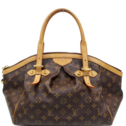 LOUIS VUITTON Tivoli GM Monogram Canvas Shoulder Bag Brown