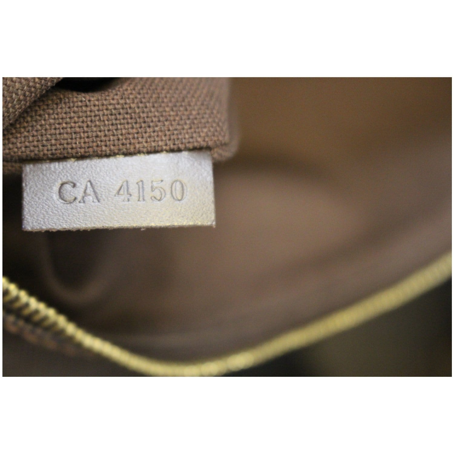 Louis Vuitton Brown Damier Ebene Cabas Beaubourg Cloth ref.996412