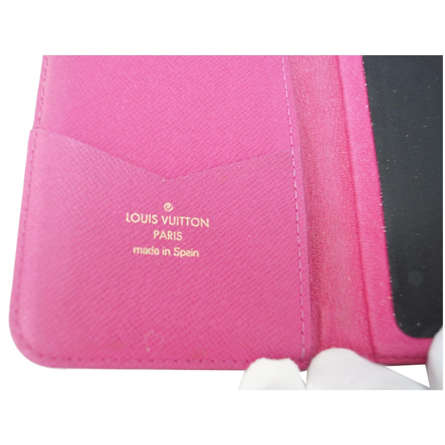 Louis Vuitton Folio Case iPhone 7/8 Plus Monogram Rose Pink Lining