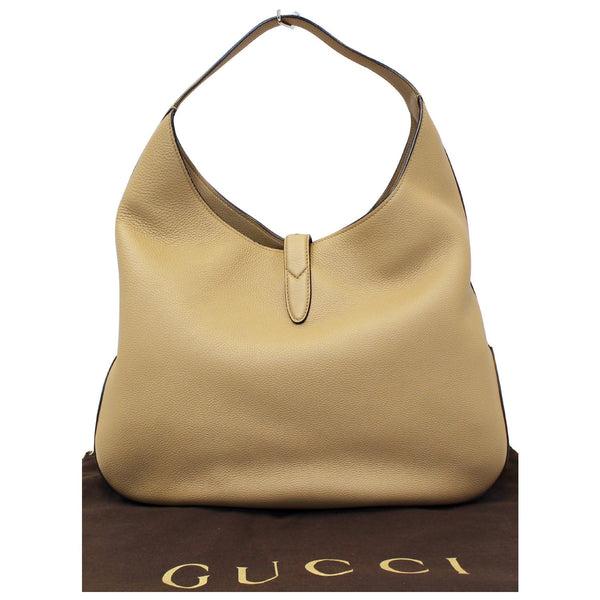 Gucci Jackie Soft Leather Hobo Bag - Gucci Shoulder bag | front view