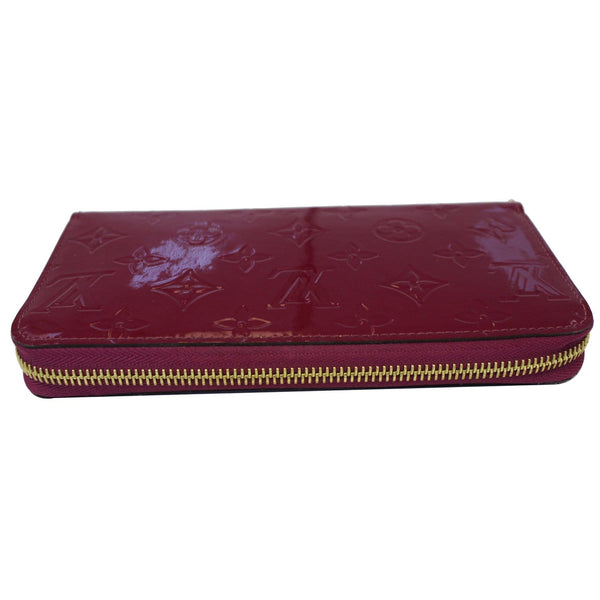 LOUIS VUITTON Monogram Vernis Zippy Wallet Amarante-US