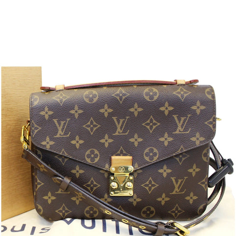 LOUIS VUITTON Metis Pochette Monogram Canvas Crossbody Bag