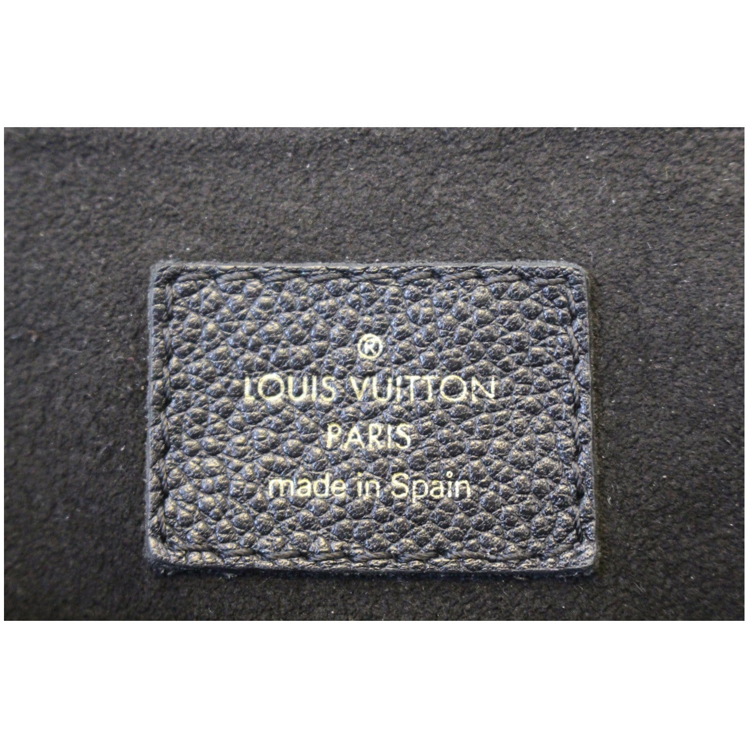 LOUIS VUITTON Monogram Pallas Full Black 1267022