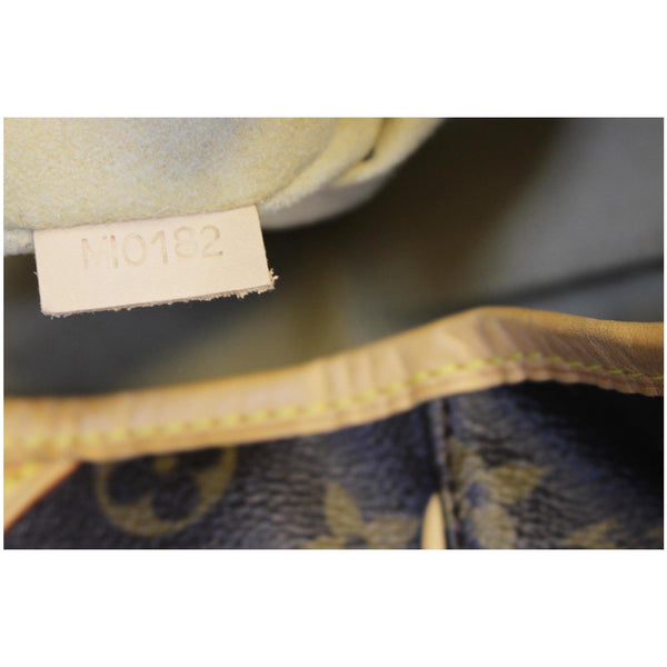 LOUIS VUITTON Galliera PM Monogram Canvas Shoulder Handbag Brown