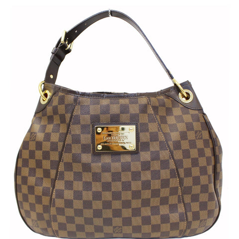 LOUIS VUITTON Galliera PM Damier Ebene Shoulder Bag Brown