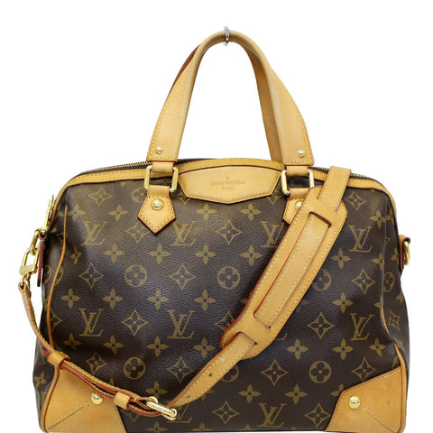 LOUIS VUITTON Monogram Canvas Retiro PM Brown Shoulder Bag