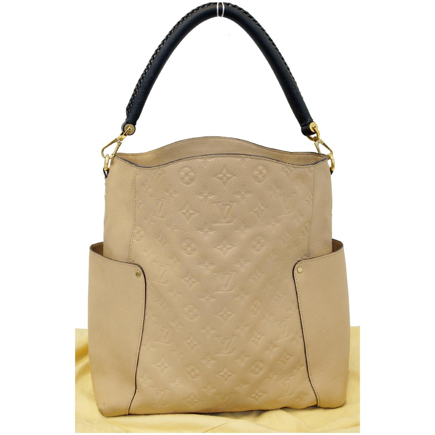 Louis Vuitton Néo Alma Shoulder Bag BB Crème Beige Monogram Empreinte  Leather for sale online