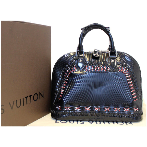 Louis Vuitton Alma PM Samourai Epi Leather Bag - Front