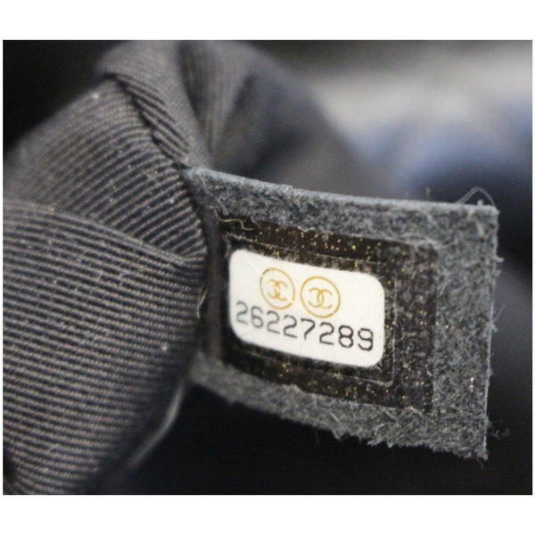 CHANEL Large Classic Caviar Leather Tote Bag Black-US