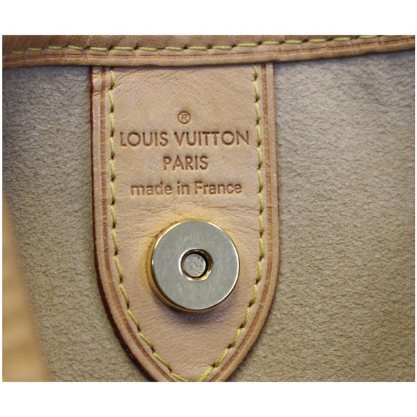 Louis Vuitton Galliera PM Damier Azur white - lv tag 