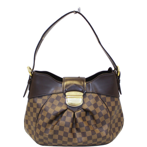 LOUIS VUITTON Sistina MM Damier Ebene Shoulder Bag