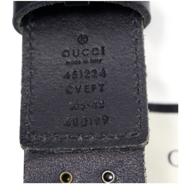 Gucci Feline Head Studded Leather Belt Black Color - gucci items code