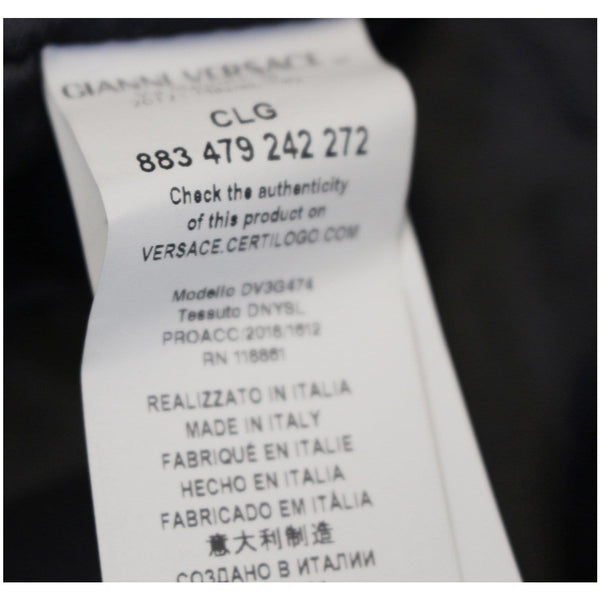 VERSACE Baroque and Leopard-Print Satin Belt Bag Multicolor-US