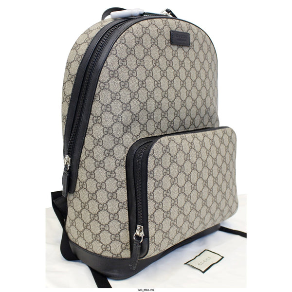 Gucci Backpack Bag GG Monogram Supreme - side view