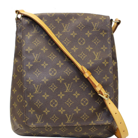 LOUIS VUITTON Musette Salsa GM Monogram Canvas Crossbody Bag
