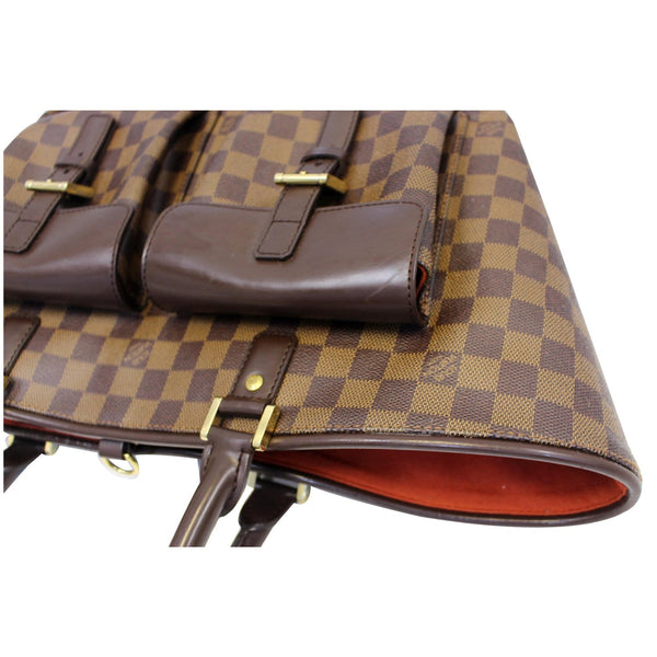 Louis Vuitton Damier Ebene Manosque GM Shoulder Bag - corner