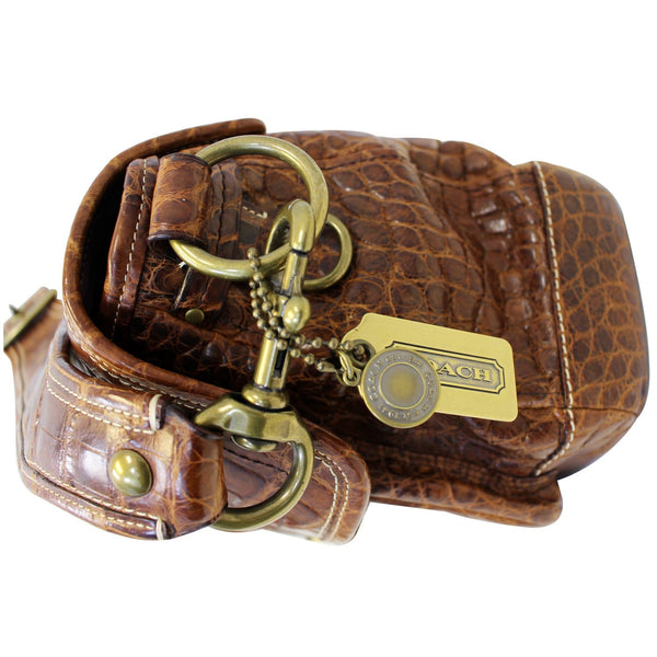 COACH Legacy Ali Alligator Leather Shoulder Bag Limited Edition-US