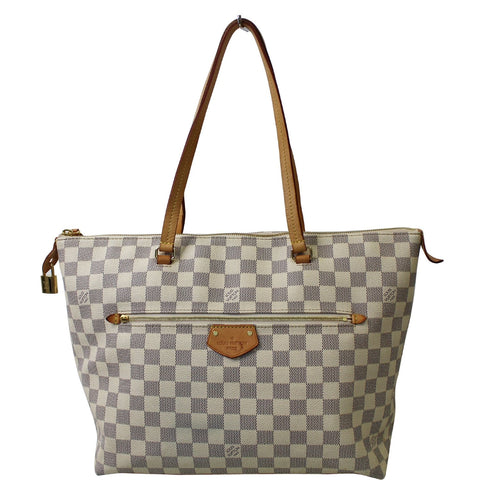 LOUIS VUITTON Iena MM Damier Azur Shoulder Bag White - 15% OFF
