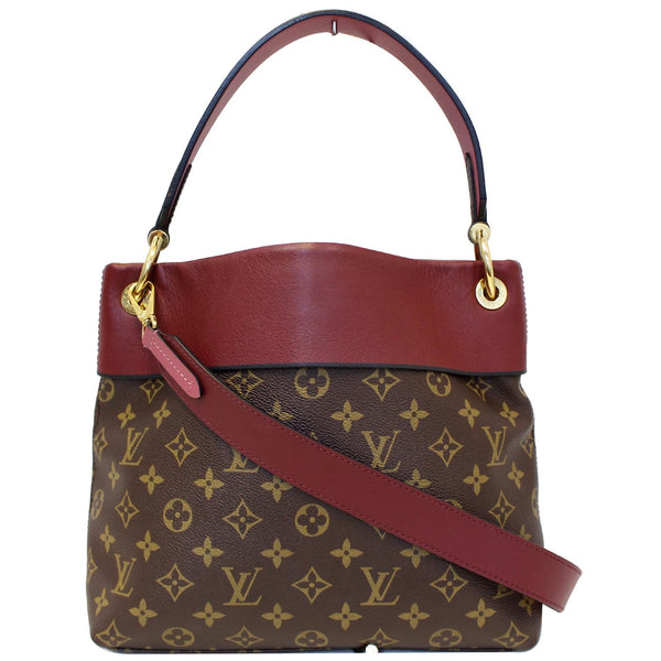 LOUIS VUITTON Tuileries Besace Monogram Canvas Shoulder Bag Rose Bruyere