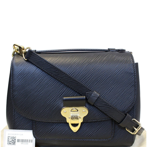 LOUIS VUITTON Boccador Epi Leather Black Shoulder Crossbody Bag