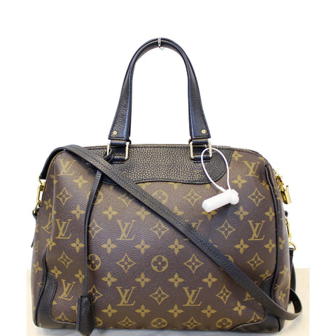 LOUIS VUITTON Retiro NM Monogram Canvas Shoulder Bag Noir