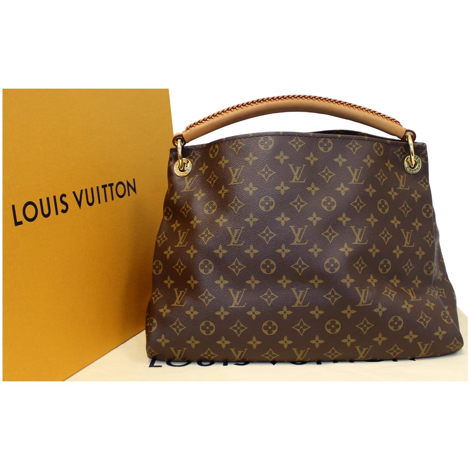 Louis Vuitton Monogram Canvas Artsy Mm Brown ref.741082 - Joli Closet