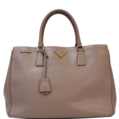 PRADA Lux Saffiano Leather Tote Tote Bag Light  Pink