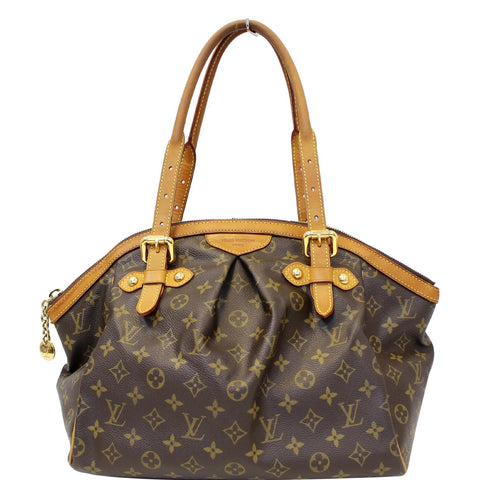 LOUIS VUITTON Tivoli GM Monogram Canvas Brown Shoulder Bag Brown