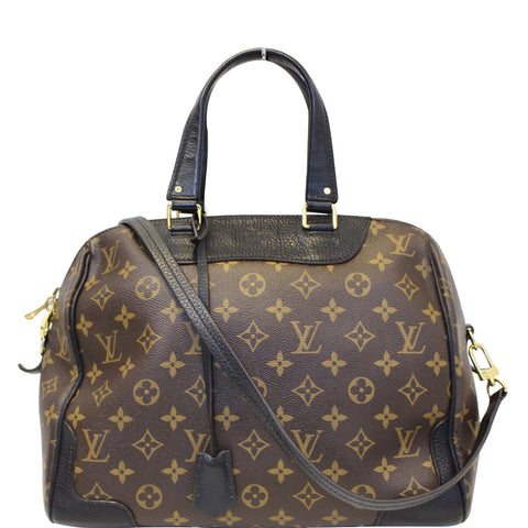 LOUIS VUITTON Retiro NM Monogram Canvas Shoulder Bag Noir
