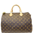 LOUIS VUITTON Speedy 35 Bandouliere Monogram Canvas Satchel Bag