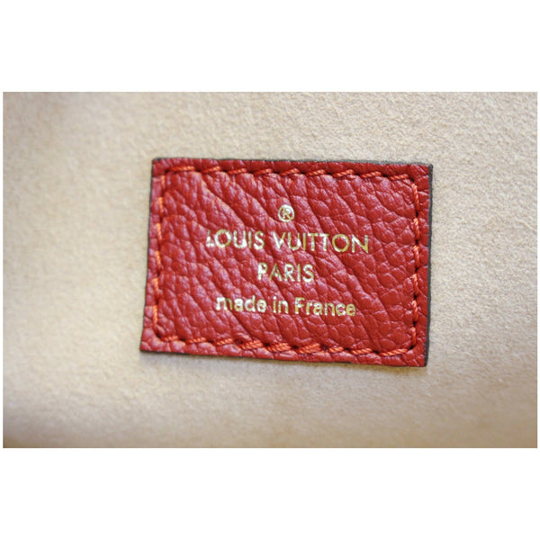 Engraved Louis Vuitton Flandrin Monogram Canvas Bag