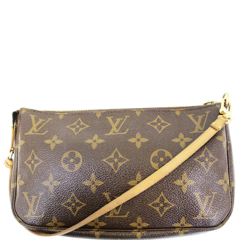 LOUIS VUITTON Pochette Accessoires Monogram Canvas Handbag