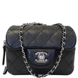 CHANEL Classic Mini Flap Quilted Lambskin Crossbody Bag Black-US