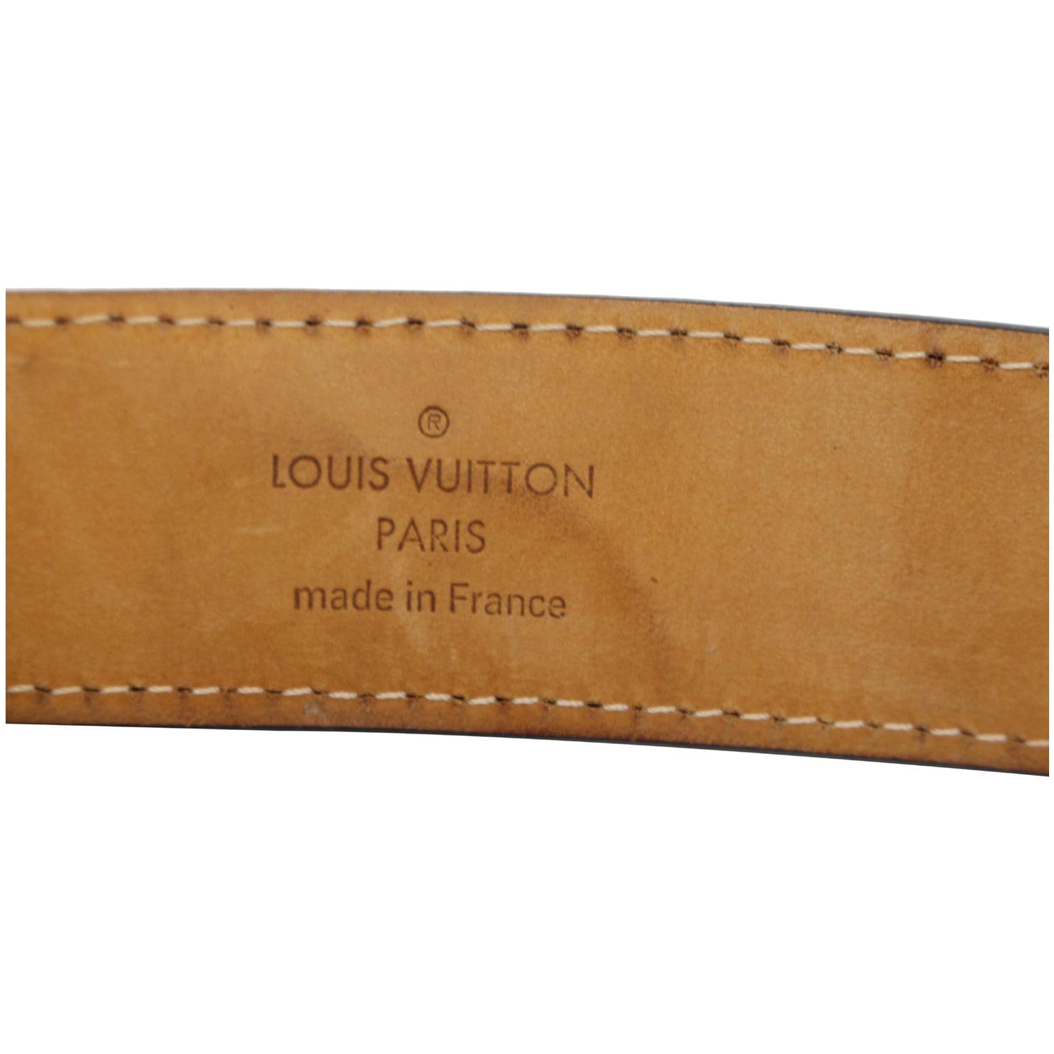 louis vuitton belt made in france real