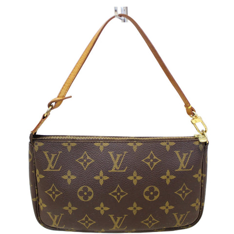 LOUIS VUITTON Monogram Canvas Pochette Accessoires Pouch