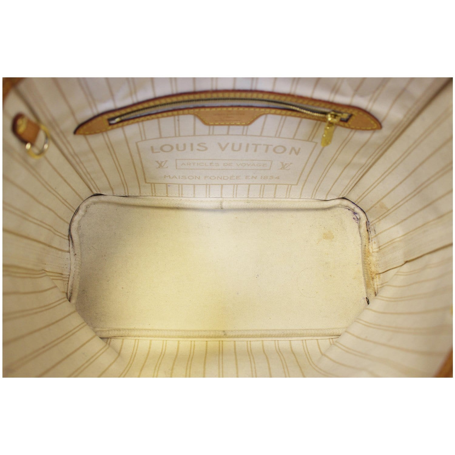 Louis Vuitton Damier Azur Neverfull PM w/ Pouch - Neutrals Totes, Handbags  - LOU776180