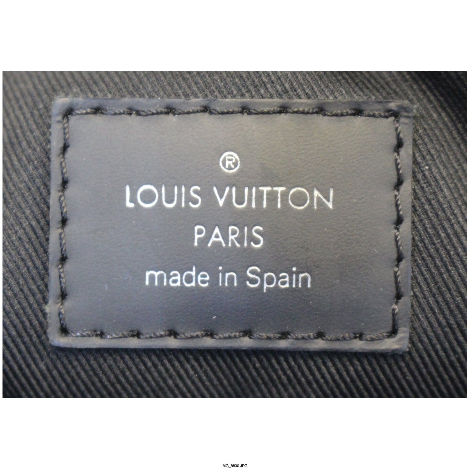Louis Vuitton 2016 pre-owned Damier Graphite District PM Shoulder