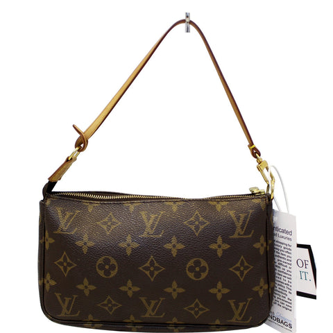 LOUIS VUITTON Monogram Canvas Pochette Accessoires Pouch Bag