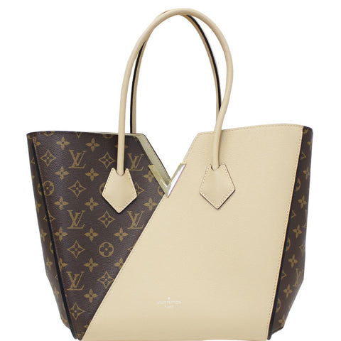 LOUIS VUITTON Kimono Monogram Calfskin Tote Bag Dune