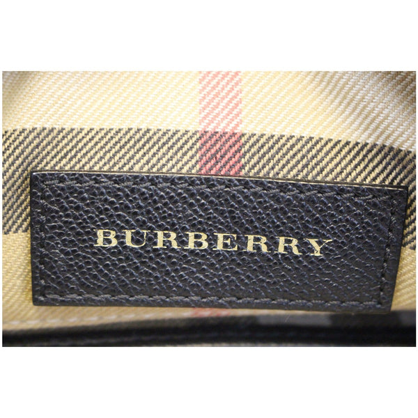 Burberry Crossbody Bag Helmsley House Leather - logo