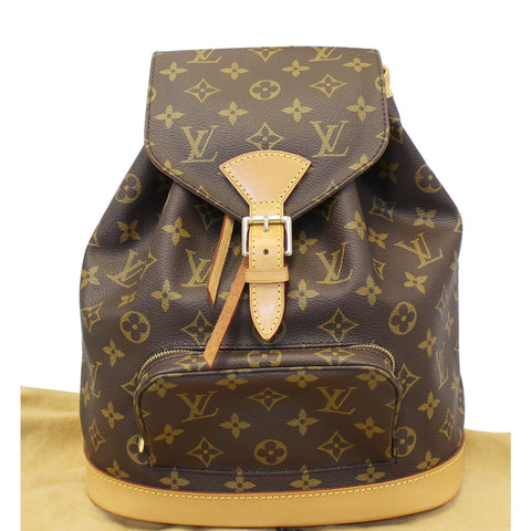 LOUIS VUITTON Mini Montsouris Monogram Canvas Backpack Bag