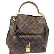LOUIS VUITTON Metis Hobo Monogram Canvas Shoulder Bag Brown-US