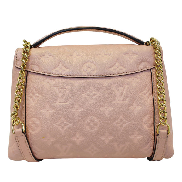 LOUIS VUITTON Blanche BB Empreinte Leather Shoulder Bag Rose Poudre
