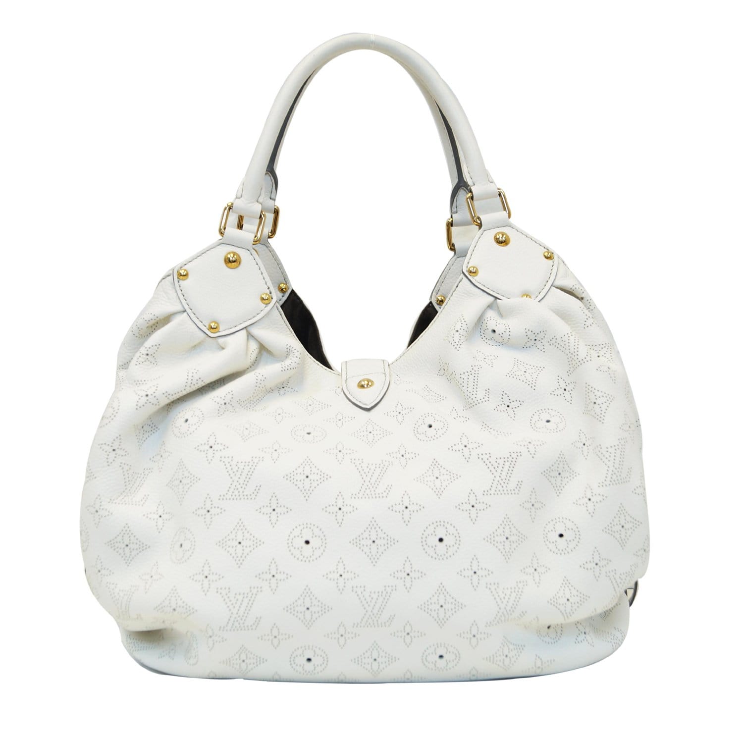lv white handbag