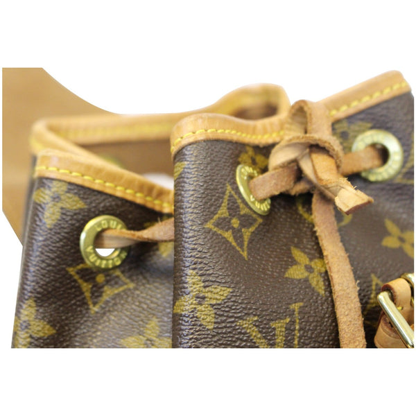 LOUIS VUITTON Mini Montsouris Monogram Canvas Backpack Bag-US