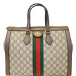 GUCCI Ophidia Medium GG Supreme Tote Shoulder Bag Beige