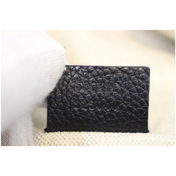 GUCCI Print Leather Black Belt Waist Bumbag Medium 530412